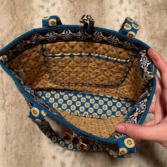 Vera Bradley Quilted Tote - Picture 8 of 11